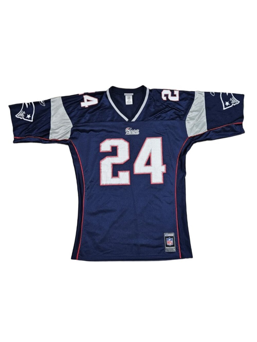 New England Patriots Ty Law #24 Reebok Jersey Men's L